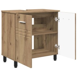 Unité de vanité de salle de bain Chêne artisanal 628406628406