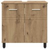 Unité de vanité de salle de bain Chêne artisanal 628406628406