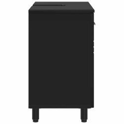Unité de vanité de salle de bain Noir 60 x 35 x 60 cm 628408628408