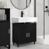 Unité de vanité de salle de bain Noir 60 x 35 x 60 cm 628409628409
