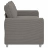Canapé deux places gris clair 180 x 77 x 82 cm en tissu velours côtelé 628425628425