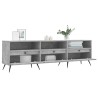 Meuble TV gris béton 150x30x44,5 cm bois d'ingénierie 628427628427