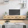 Meuble TV chêne sonoma 150x36x30 cm bois d'ingénierie 628428628428