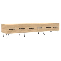 Meuble TV chêne sonoma 150x36x30 cm bois d'ingénierie 628428628428