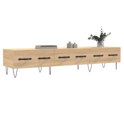 Meuble TV chêne sonoma 150x36x30 cm bois d'ingénierie 628428628428