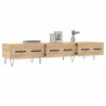 Meuble TV chêne sonoma 150x36x30 cm bois d'ingénierie 628428628428
