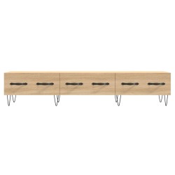 Meuble TV chêne sonoma 150x36x30 cm bois d'ingénierie 628428628428