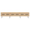 Meuble TV chêne sonoma 150x36x30 cm bois d'ingénierie 628428628428