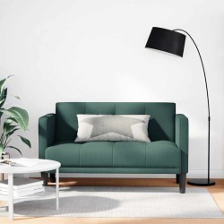 Canapé deux places vert foncé 111 cm en tissu 628436628436