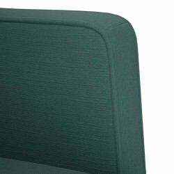 Canapé deux places vert foncé 111 cm en tissu 628436628436