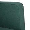 Canapé deux places vert foncé 111 cm en tissu 628436628436