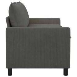 Canapé Gris foncé 156 x 81 x 87,5 cm Tissu 628450628450
