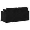 Canapé Noir 158 x 78 x 80 cm Velours 628451628451