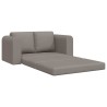 Canapé-Lit 60cm Taupe tissu 628452628452