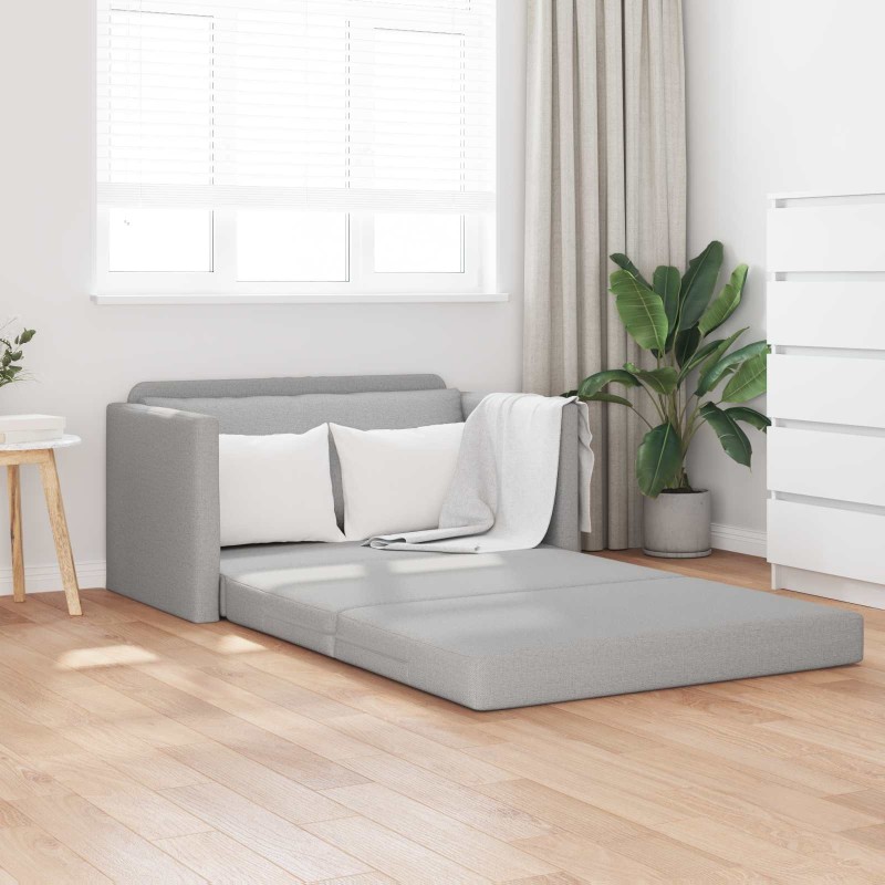 Canapé-Lit Gris nuage 124 x 71 x 78 cm tissu 628455628455