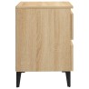 Tables de chevet 2 pcs chêne sonoma 40x35x50 cm bois ingénierie 628461628461