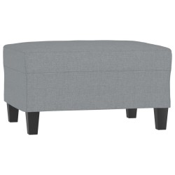 Repose-pied Gris clair 70x55x41 cm Tissu 628471628471