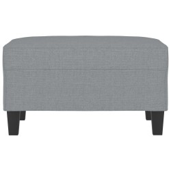 Repose-pied Gris clair 70x55x41 cm Tissu 628471628471