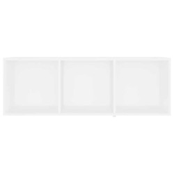 Meubles TV 2 pcs Blanc 107x35x37 cm Bois d'ingénierie 628477628477