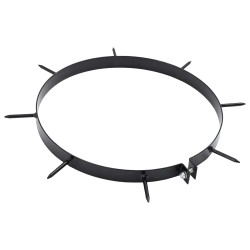 Pince d'aérateur de gazon avec pointes 5 pcs Ø 320 mm Acier 628479628479
