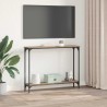 Table console Chêne artisanal 100 x 22,5 x 75 cm 628484628484
