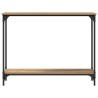 Table console Chêne artisanal 100 x 22,5 x 75 cm 628484628484