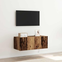 Meuble TV mural Bois ancien 80 x 35 x 31 cm Bois d'ingénierie 628485628485