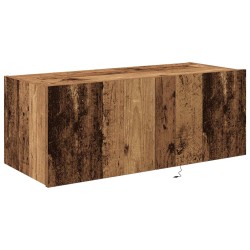 Meuble TV mural Bois ancien 80 x 35 x 31 cm Bois d'ingénierie 628485628485