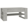 Table basse Gris béton 102x55x45 cm Bois d'ingénierie 628487628487