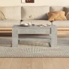 Table basse Gris béton 102x55x45 cm Bois d'ingénierie 628487628487
