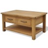 Table basse 88x53x45 cm Bois de chêne massif 628489628489
