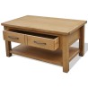 Table basse 88x53x45 cm Bois de chêne massif 628489628489