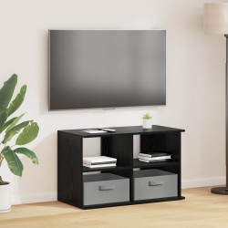 Support de télévision avec tiroir Chêne noir 79 x 40 x 48 cm 628490628490