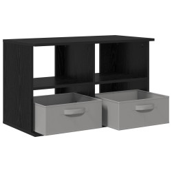 Support de télévision avec tiroir Chêne noir 79 x 40 x 48 cm 628490628490