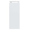 Table console blanc 80x30x80 cm bois d'ingénierie 628493628493