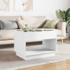 Table basse avec LED infini blanc 70x50x50 cm 628499628499