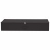 Boîte de rangement Anthracite 90 x 48 x 15 cm Tissu intissé 628519628519