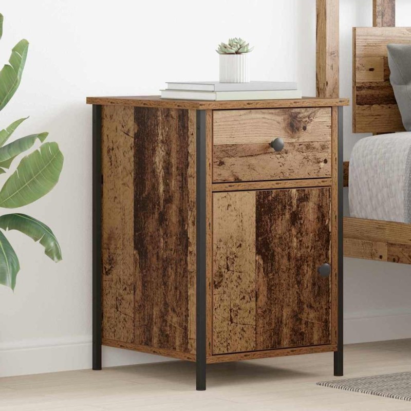Cabinet de chevet Bois ancien 40 x 42 x 60 cm Bois d'ingénierie 628522628522