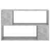 Bibliothèque Gris béton 100x24x63 cm Bois d'ingénierie 628524628524