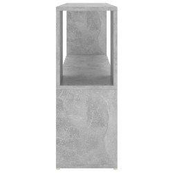 Bibliothèque Gris béton 100x24x63 cm Bois d'ingénierie 628524628524