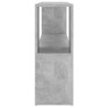 Bibliothèque Gris béton 100x24x63 cm Bois d'ingénierie 628524628524