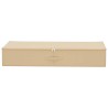 Boîte de rangement 6 pcs Crème 90 x 48 x 15 cm Tissu intissé 628527628527