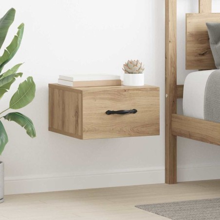 Cabinet de chevet 2 pc chêne artisanal 35 x 35 x 20 cm 628546628546