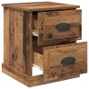 Cabinet de chevet avec tiroir Bois ancien 39 x 39 x 47.5 cm 628547628547