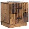 Cabinet de chevet 2 pcs Bois ancien 43 x 34,5 x 44,5 cm 628549628549