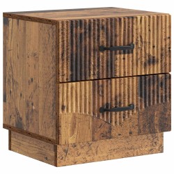 Cabinet de chevet 2 pcs Bois ancien 43 x 34,5 x 44,5 cm 628549628549