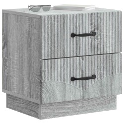 Cabinet de chevet 2 pcs Sonoma gris 43 x 34,5 x 44,5 cm 628551628551