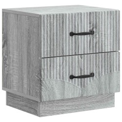 Cabinet de chevet 2 pcs Sonoma gris 43 x 34,5 x 44,5 cm 628551628551