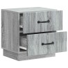 Cabinet de chevet 2 pcs Sonoma gris 43 x 34,5 x 44,5 cm 628551628551