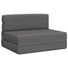 Canapé-lit pliable Gris clair 70 x 80 x 60 cm Tissu 628554628554